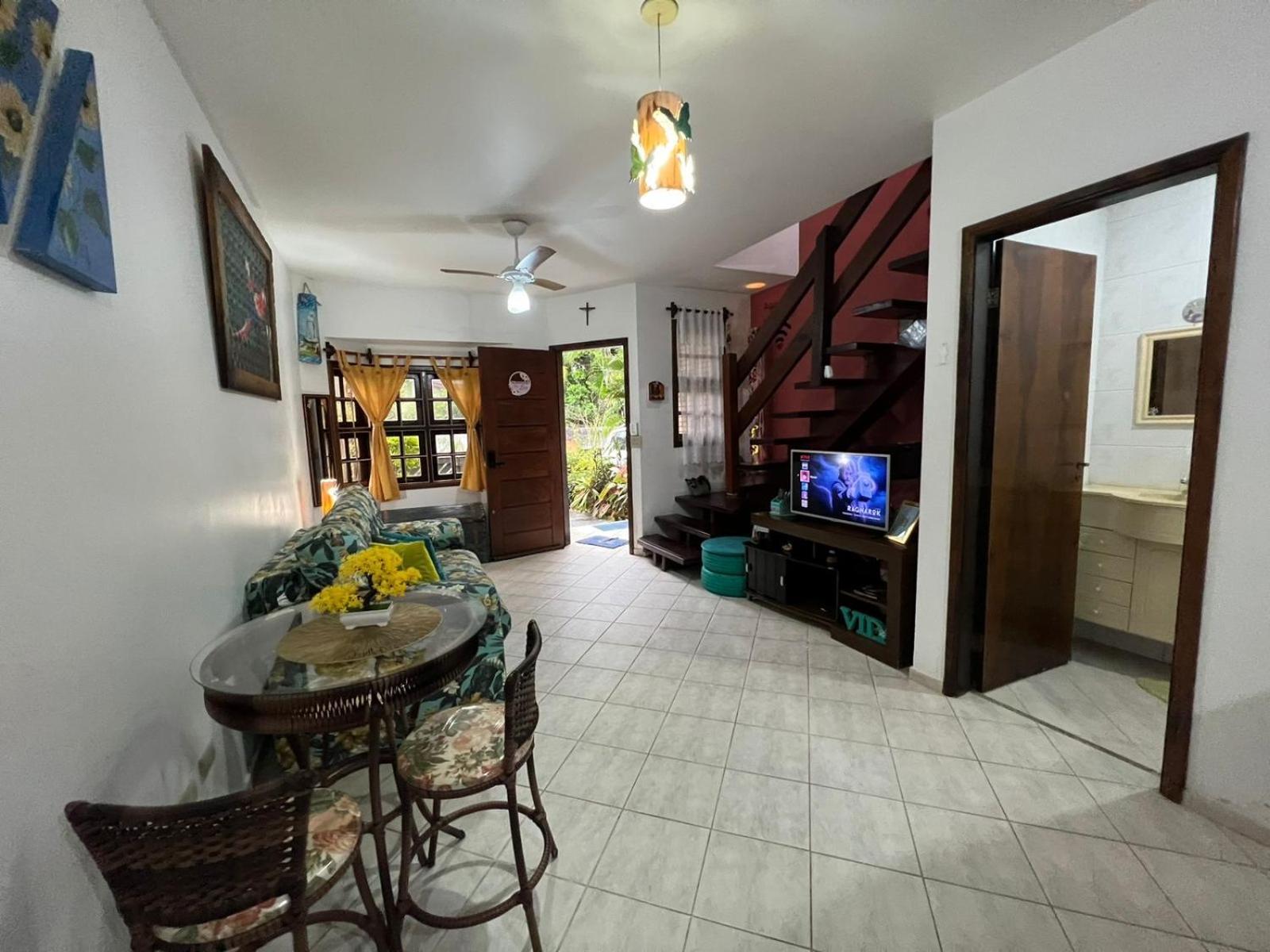 Paz E Mar Beach House - Area Gourmet Completa Карагуататуба Экстерьер фото